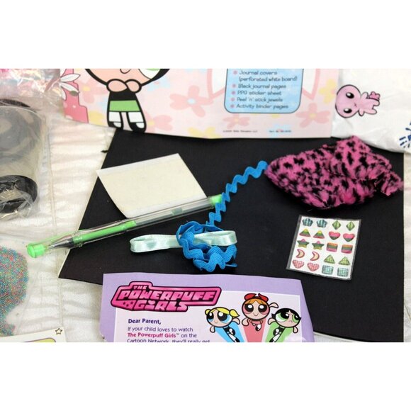 Cartoon Network Powerpuff Girls Club Craft Night Light Journal Sticker Jewel - Picture 6 of 14